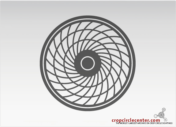 2006年7月22日英国Chartley Castle麦田怪圈