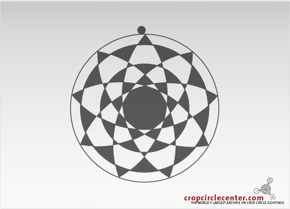 2006年7月23日英国Cheesefoot Head麦田怪圈