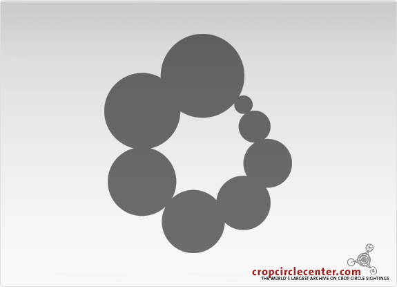 2006年7月32日法国Sarraltroff麦田怪圈