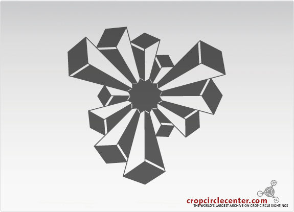 2006年7月8日英国Uffington麦田怪圈