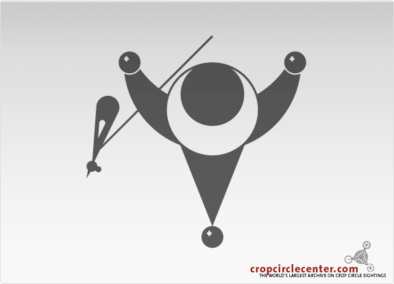 2006年7月28日英国Alton Priors麦田怪圈