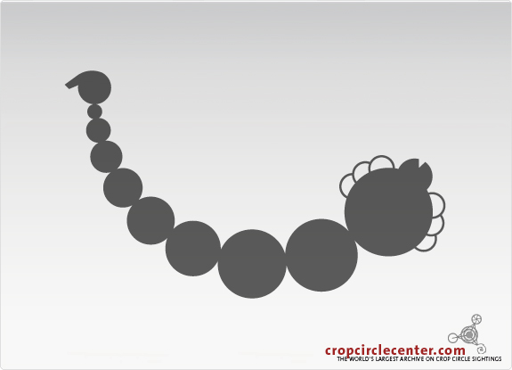 2006年7月11日英国Kits Corner麦田怪圈