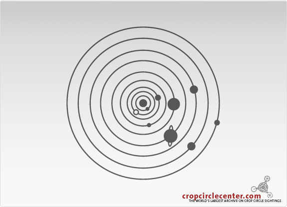 2006年8月13日英国Kemble麦田怪圈