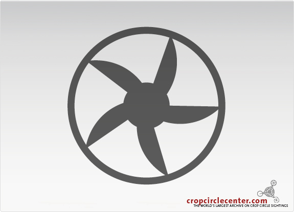 2006年8月18日捷克Vickovice麦田怪圈