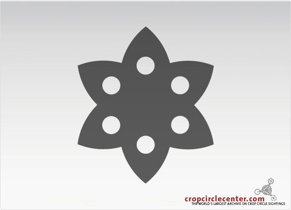 2006年8月9日比利时Itterbeek麦田怪圈