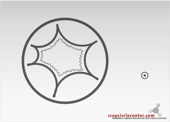 2007年4月22日德国Meensen麦田怪圈