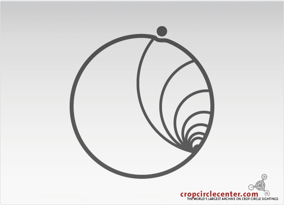 2007年4月23日德国Meensen麦田怪圈