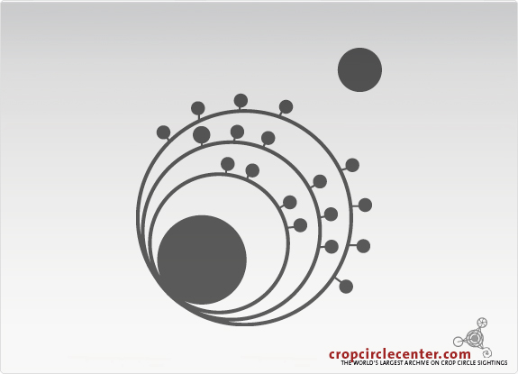 2007年6月30日德国Bad Kissingen麦田怪圈