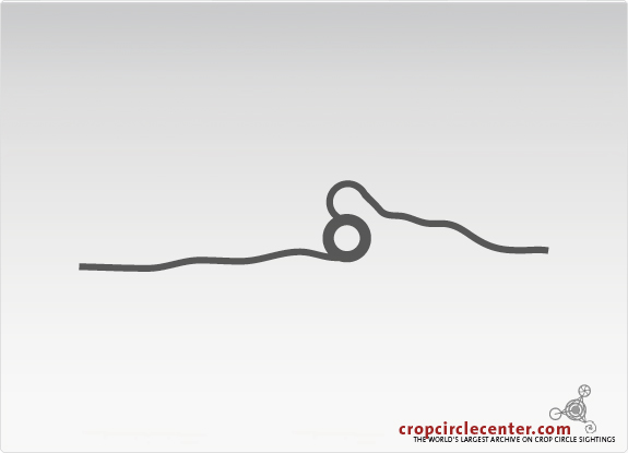 2007年6月0日比利时Waterloo麦田怪圈