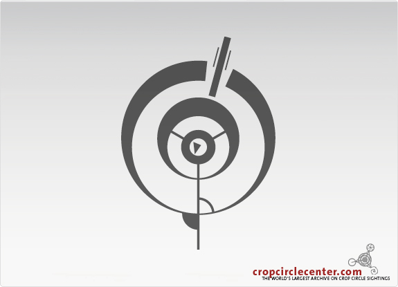 2007年6月29日英国Golden Ball Hill麦田怪圈