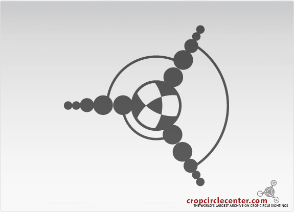 2007年6月3日英国Alton Barnes麦田怪圈