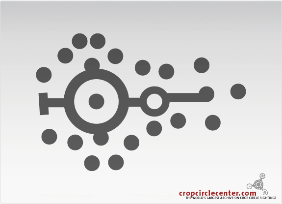 2007年6月24日德国Neustadt am RÃ¼benberge麦田怪圈