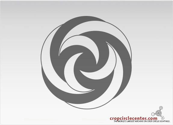 2007年6月10日英国Up Sombourne麦田怪圈