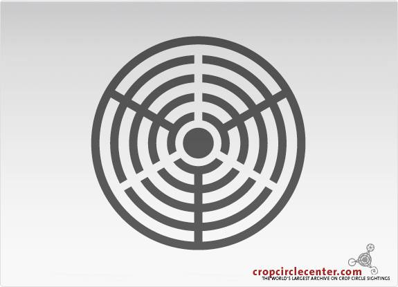 2007年7月11日英国Savernake Forest麦田怪圈