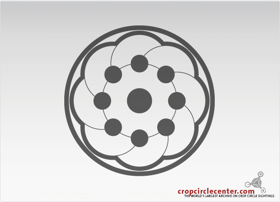 2007年7月18日英国Wilton Water Grid麦田怪圈