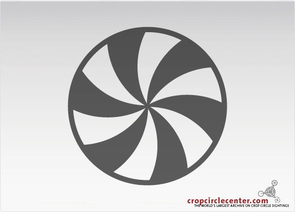 2007年7月20日比利时Gavere麦田怪圈