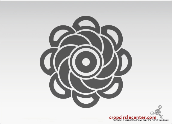 2007年7月21日德国Dankelshausen麦田怪圈