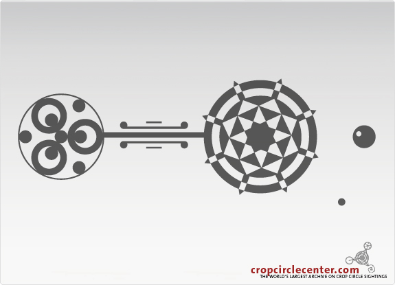 2007年8月16日英国Stanton St Bernard麦田怪圈