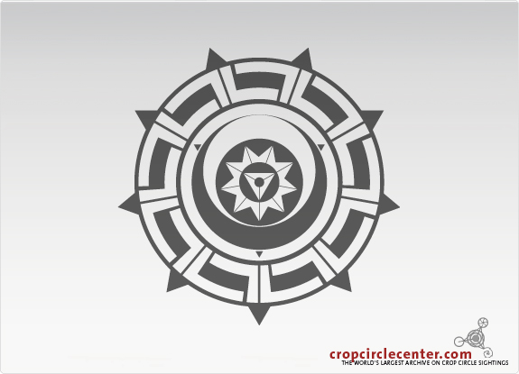 2007年8月4日英国Pewsey White Horse麦田怪圈