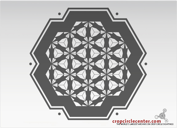 2007年8月17日英国West Overton麦田怪圈