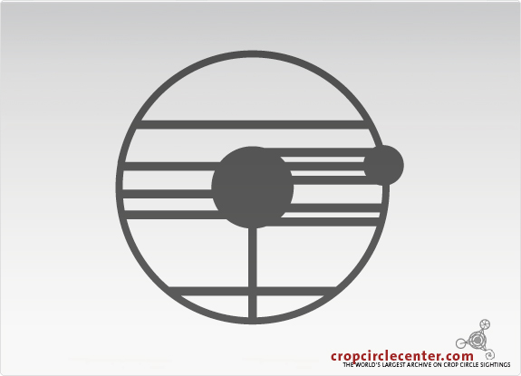 2007年8月1日英国Chiseldon麦田怪圈