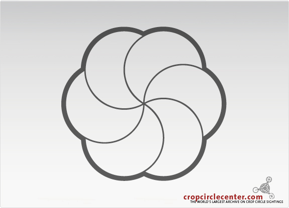 2008年5月24日英国Hackpen Hill麦田怪圈