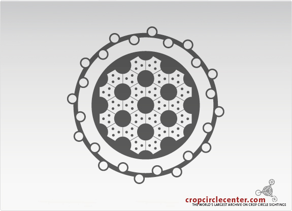 2008年6月15日英国Avebury麦田怪圈