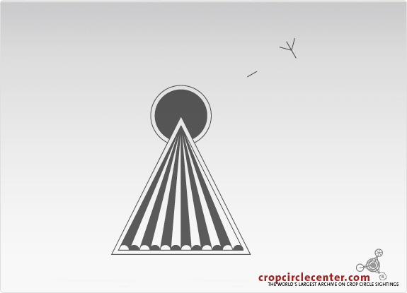 2008年6月23日德国Reinshof麦田怪圈