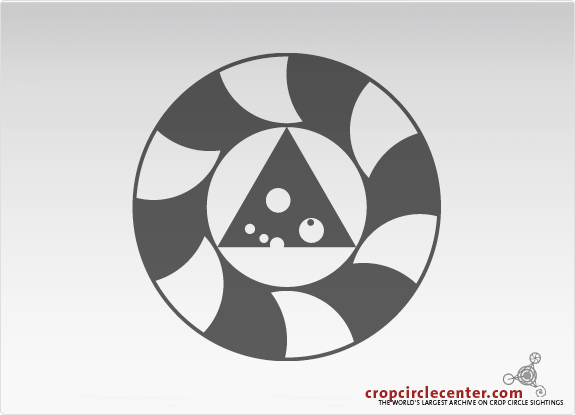 2008年6月26日加拿大Cowichan Valley麦田怪圈