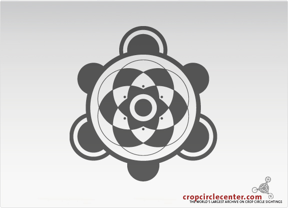 2008年6月10日英国North Down麦田怪圈