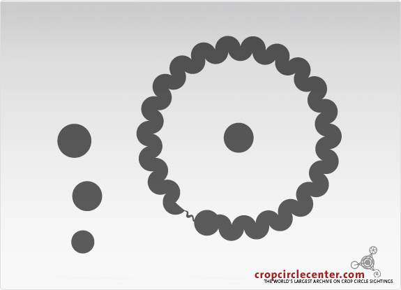 2008年7月26日英国Beckhampton麦田怪圈