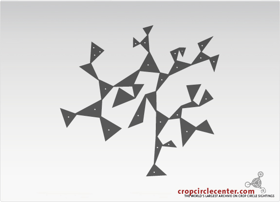 2008年7月15日英国Charlbury Hill麦田怪圈