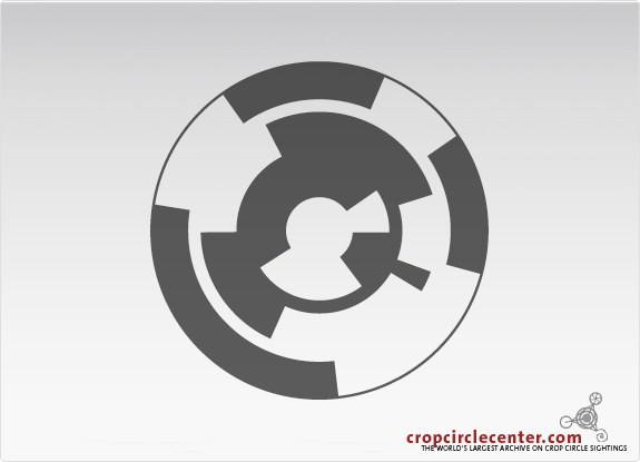 2008年7月30日英国Chiseldon麦田怪圈