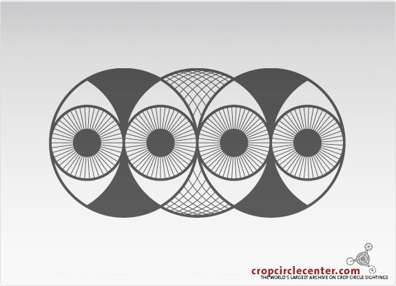 2008年7月20日英国Lockeridge麦田怪圈