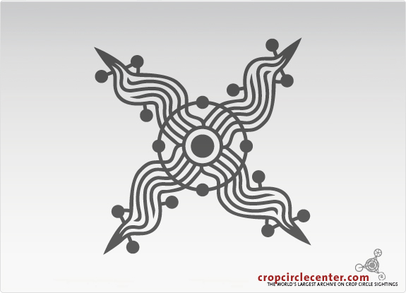 2008年7月17日英国Westwoods麦田怪圈