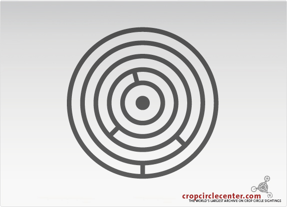 2008年7月29日英国High Kingthorpe麦田怪圈