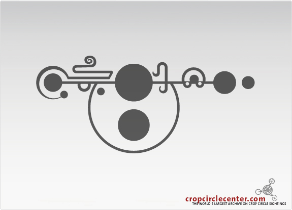 2008年7月1日英国Avebury麦田怪圈
