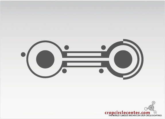 2008年8月18日英国Cheesefoot Head麦田怪圈