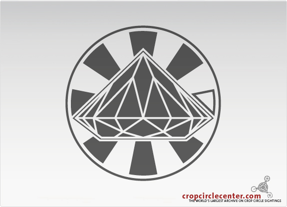 2008年8月3日英国Yatesbury麦田怪圈