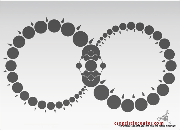 2008年8月8日英国Milk Hill麦田怪圈