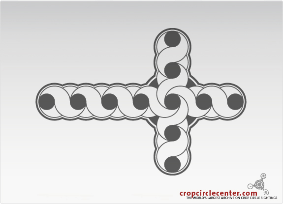 2008年8月15日英国Etchilhampton麦田怪圈