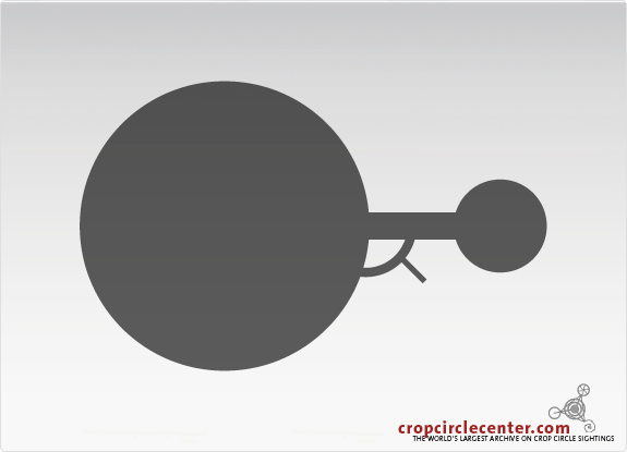 2008年8月8日荷兰Benningbroek麦田怪圈