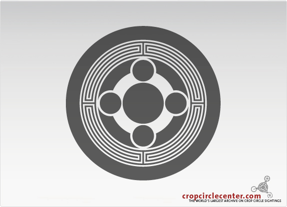 2008年9月21日英国Yatesbury麦田怪圈