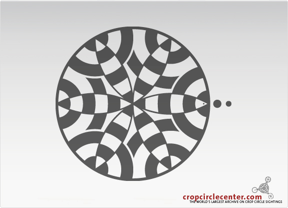 2008年9月7日英国Avebury麦田怪圈