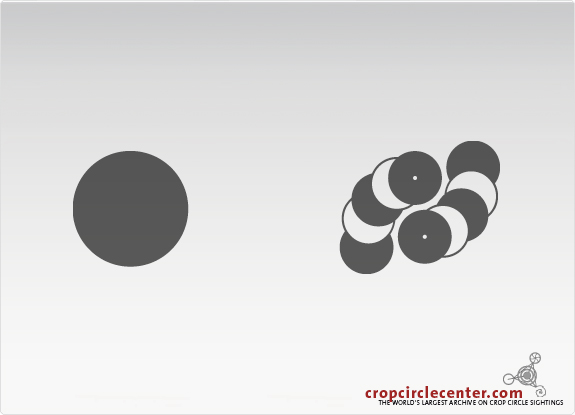 2008年9月14日英国Avebury Stone Avenue麦田怪圈