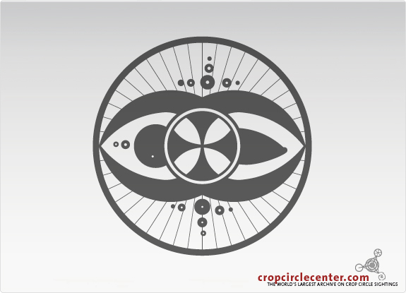 2009年4月21日英国ÂAvebury麦田怪圈