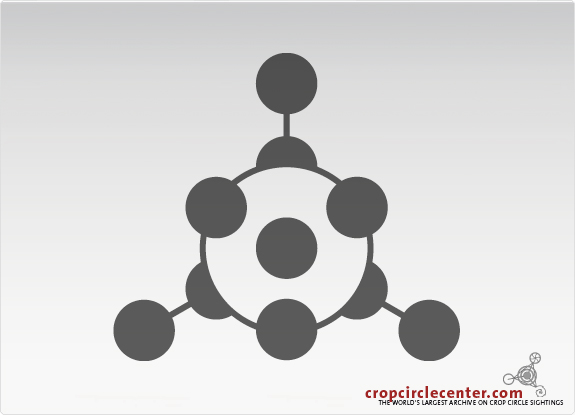 2009年4月24日英国Morgans Hill麦田怪圈