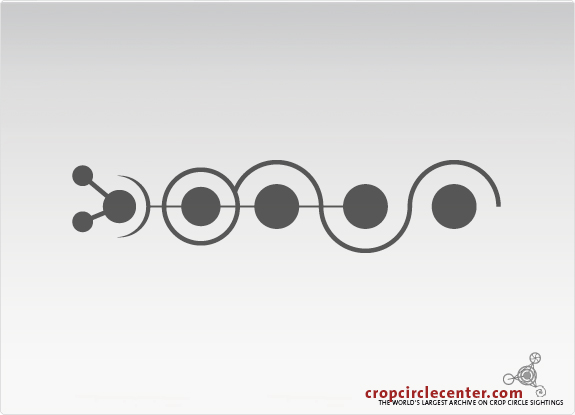 2009年5月31日俄罗斯Krasnodar麦田怪圈