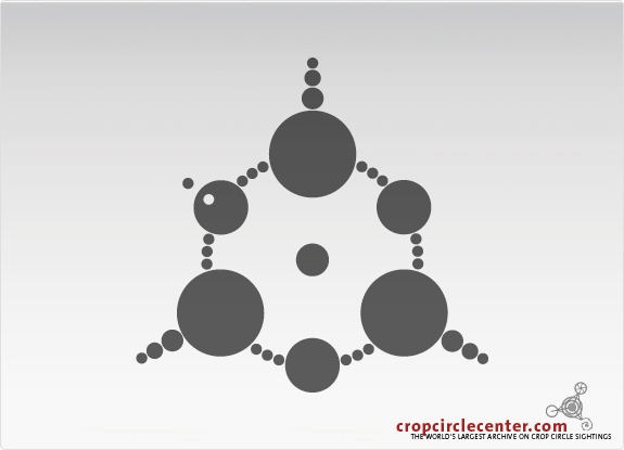 2009年5月25日意大利Brugherio麦田怪圈