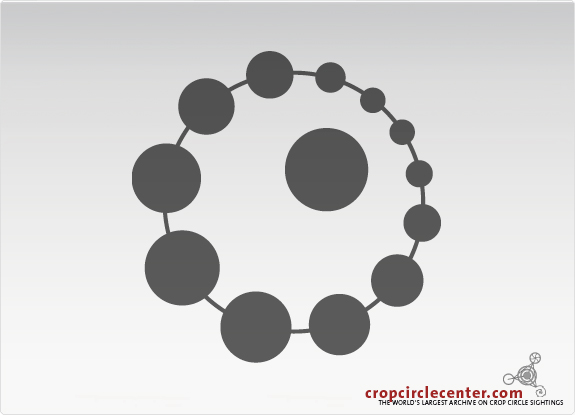 2009年5月9日英国Swindon麦田怪圈